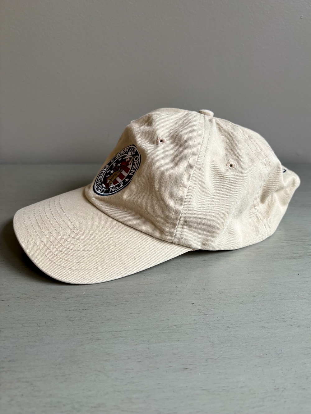 USGA Golf 2005 US Open Pinehurst No. 2 Khaki Baseball Hat Cap Adjustable VTG - Picture 4 of 9
